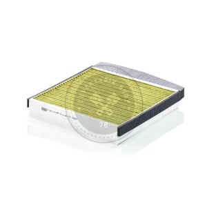 MANN FP2855 antibakteriális aktív szenes pollenszűrő – Volvo 30630754 / 30630752 megfelelője