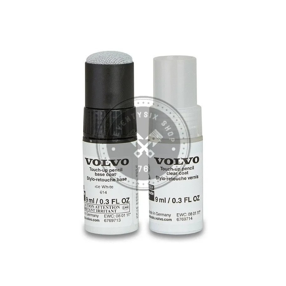 Volvo genuine touch-up paint, Volvo 31266492 335 - Green Metalic touch-up paint 2x9 ml.