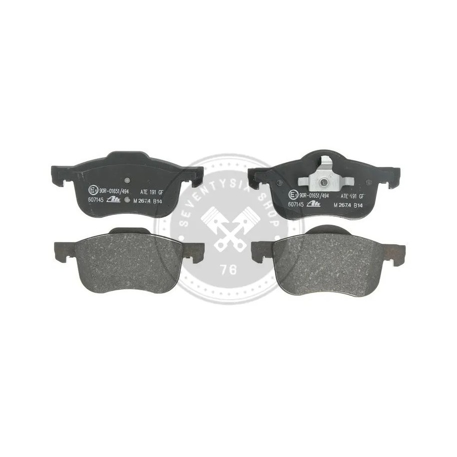 ATE 13.0460-7145.2 Front Brake Pads – Equivalent to Volvo 31262503