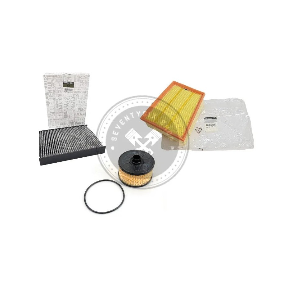 Renault Genuine Filter Kit – 272774812R + 165467860R + 152095084R