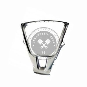 Volvo 31390459 trim steering wheel 3-spookes silk-mat chrome