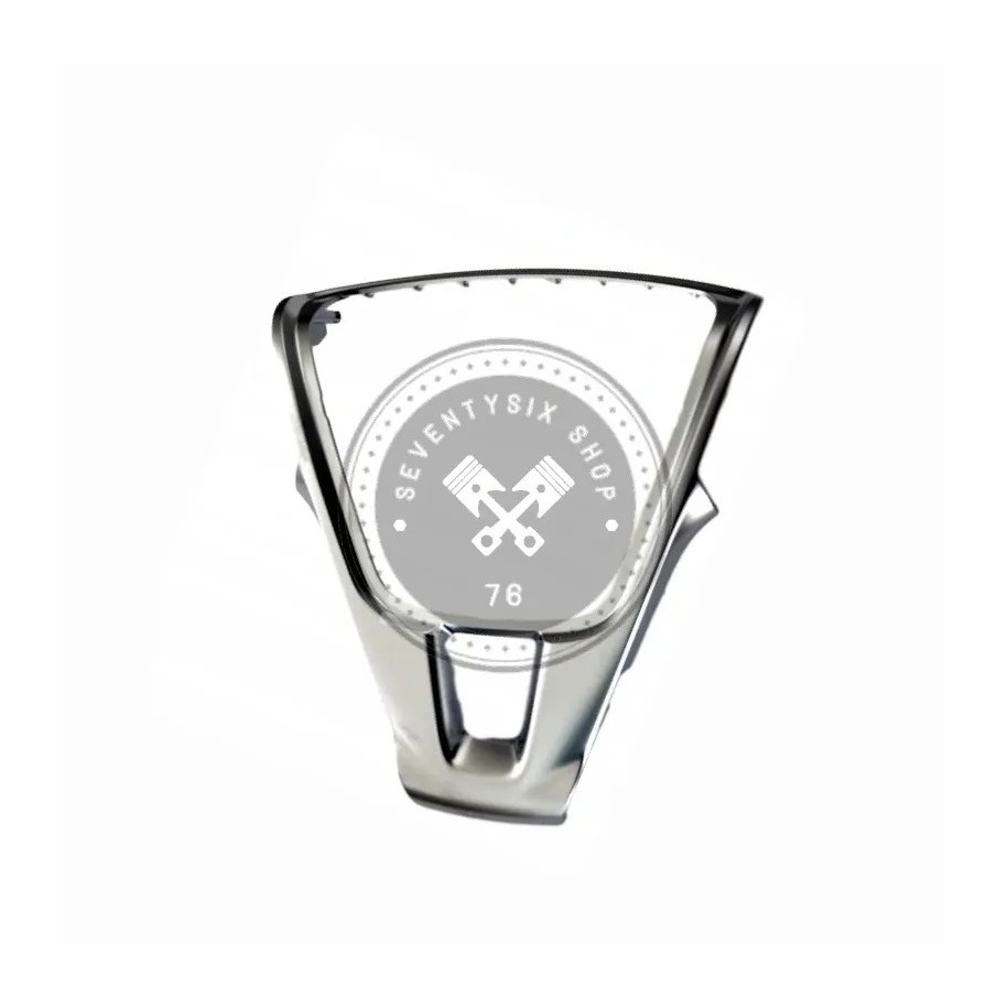 Volvo 31390459 trim steering wheel 3-spookes silk-mat chrome
