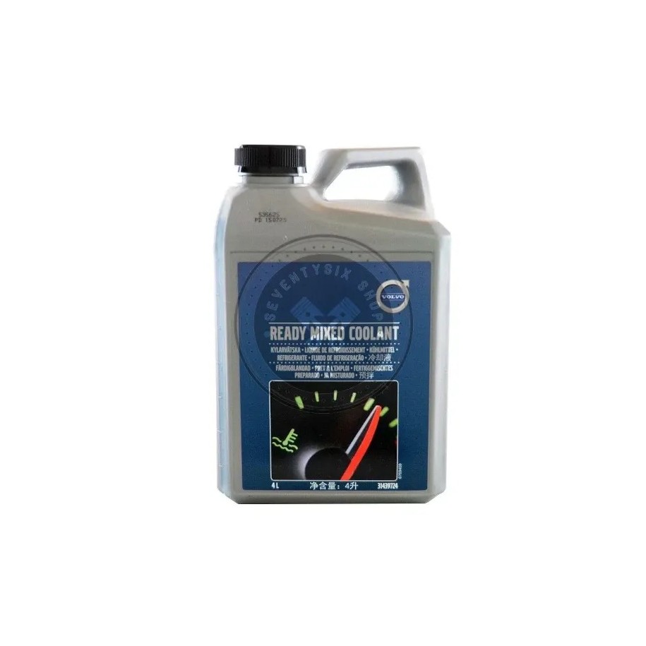 Volvo alkatrészek, Volvo 31439724 készre kevert fagyálló -37°C 4 Liter