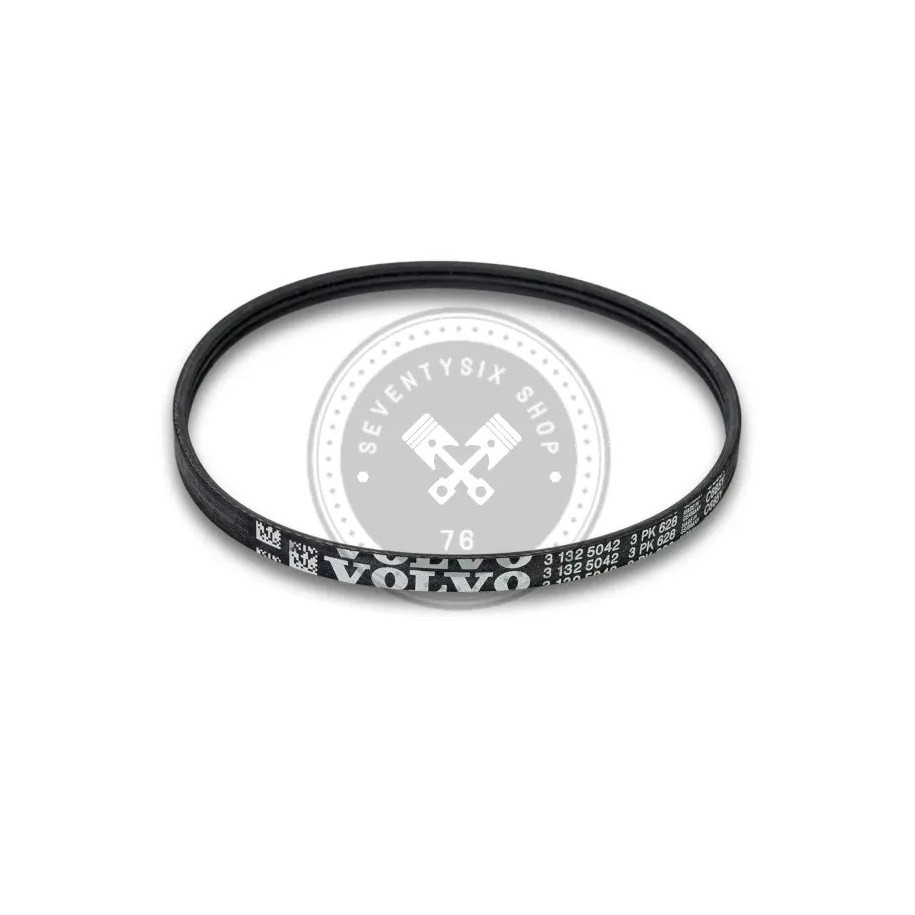 Volvo 31325042 Ribbed Belt – 3PK Power Steering & A/C Drive