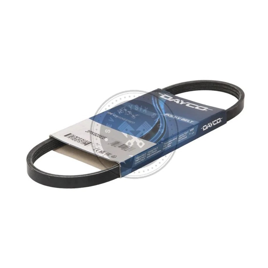 Dayco 3PK628EE V-Ribbed Belt – Replaces Volvo 31325042