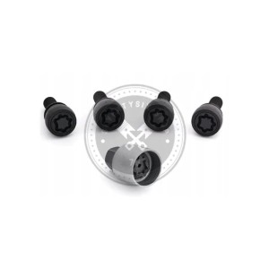 Renault 8201724183 Black Wheel Bolt M12×1.5 – Alloy Wheels