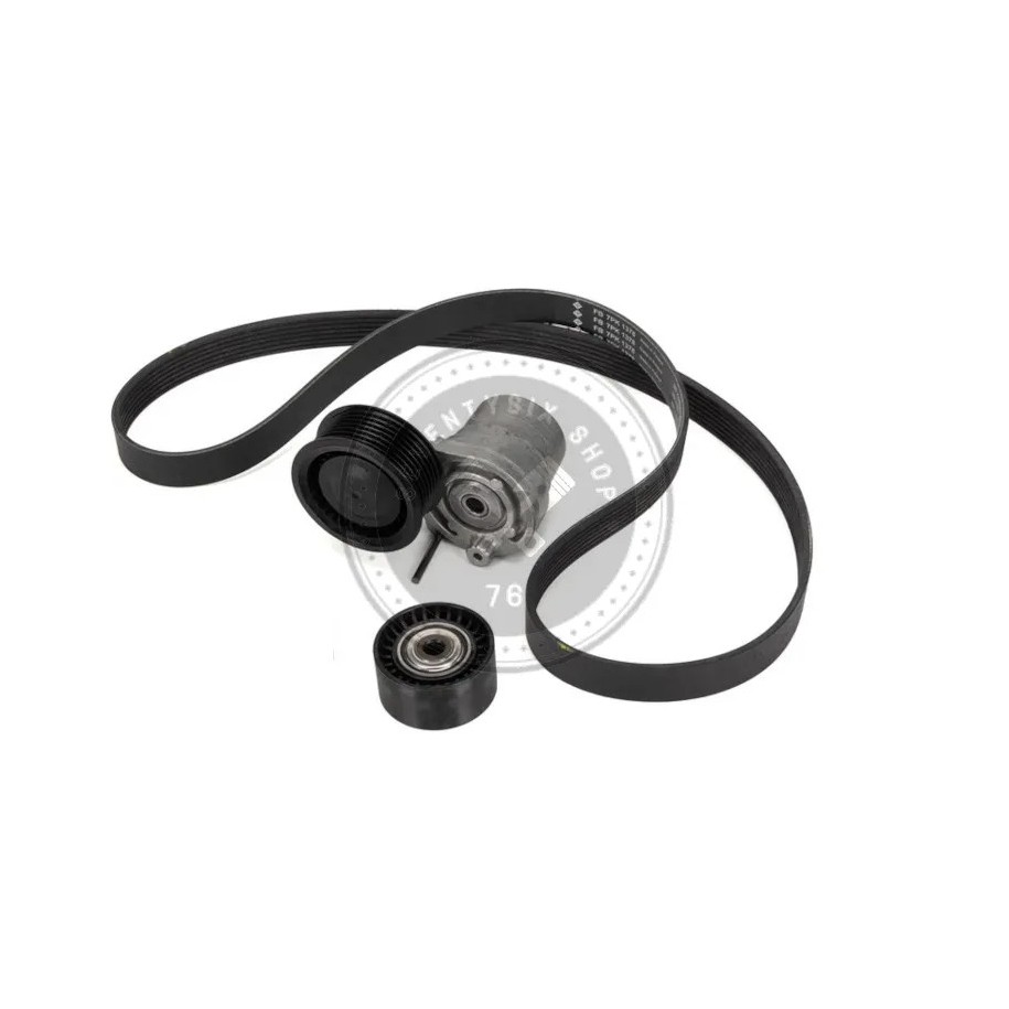 INA 529031310 7PK1378 V-ribbed Belt Kit for Renault Twingo III
