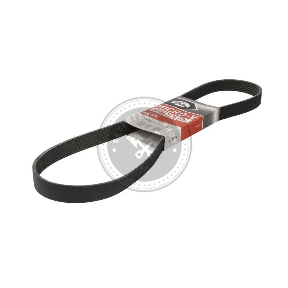 Gates 7PK1179 Serpentine Belt for Renault & Dacia 1.0/1.3 TCe (117205123R)