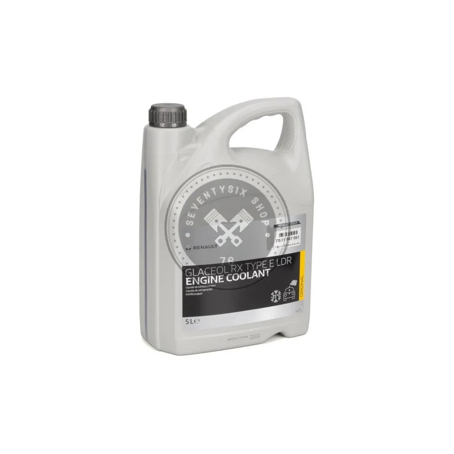 Renault genuine parts, Renault 7711947051 RX TYPE E antifreeze 5 L