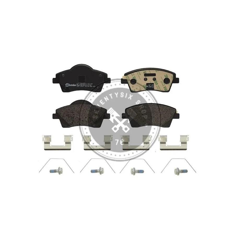 Brembo P86033 Front Brake Pads – XC40 / EX40 296 mm