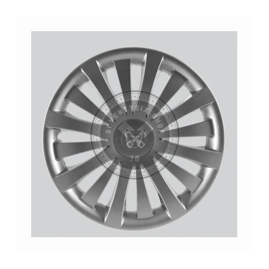 Dacia genuine parts, Dacia 7711943968 16" NUTA wheel cap kit.