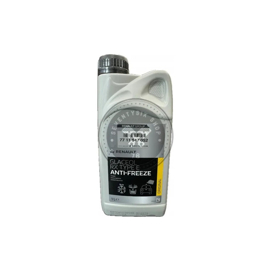Renault genuine parts, Renault 7711947052 RX TYPE E Long Life antifreeze 1 L
