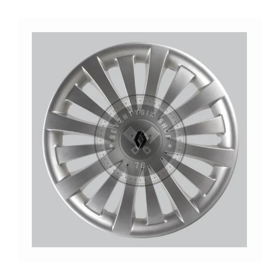 Renault genuine parts, Renault 7711943950 16" NUTA wheel cap kit