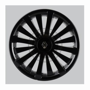 Renault 15" NUTA fekete 7711943961 4 db-os dísztárcsa készlet, Renault gyári alkatrészek