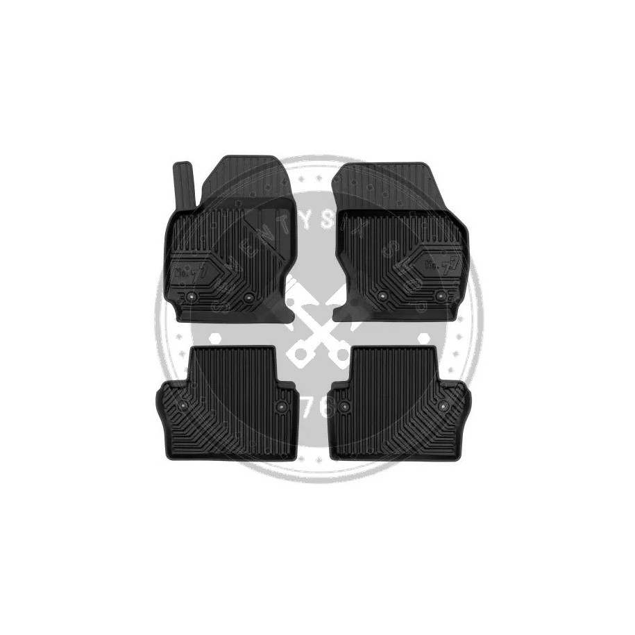 Volvo parts, Frogum 77407855 rubber mats Volvo V70, XC70, S80