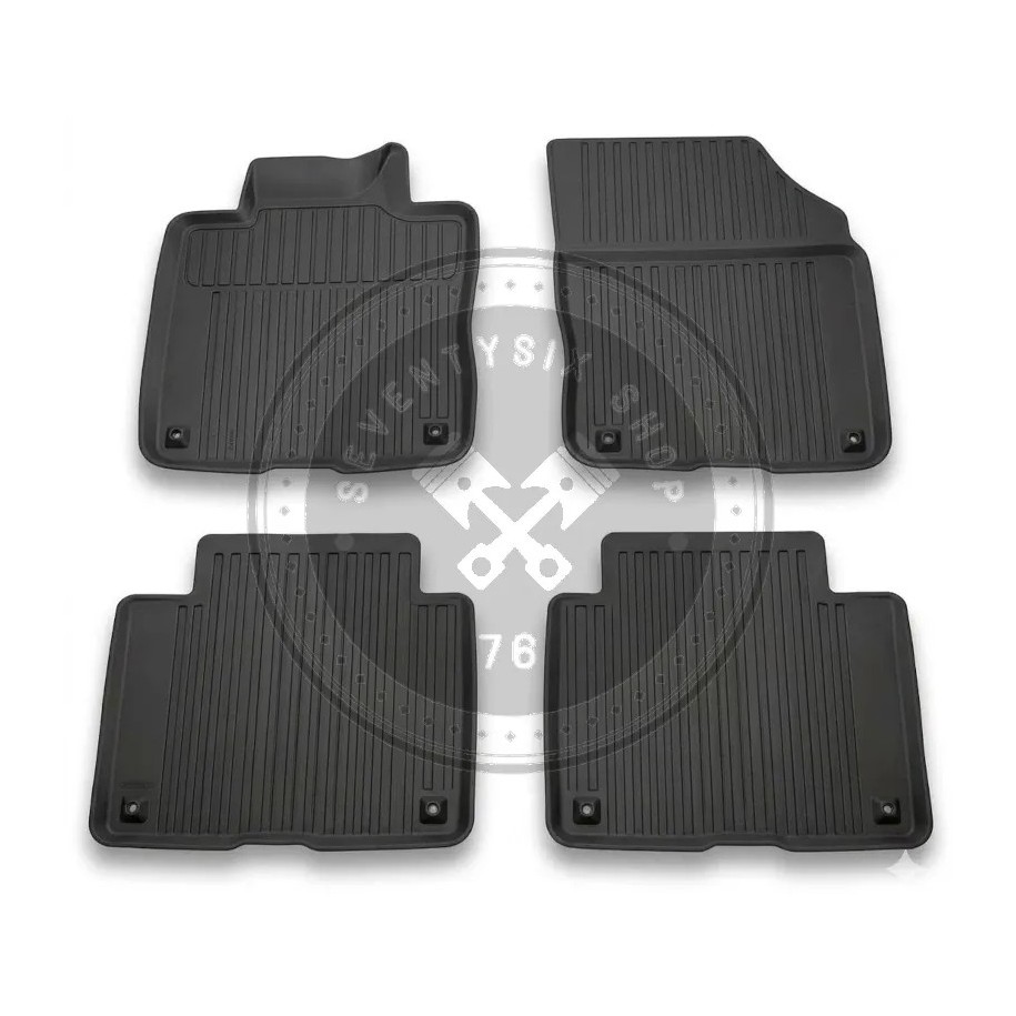 Volvo 32357468 Rubber Floor Mat Set for S90 V90 (2017-) Plug-in Hybrid