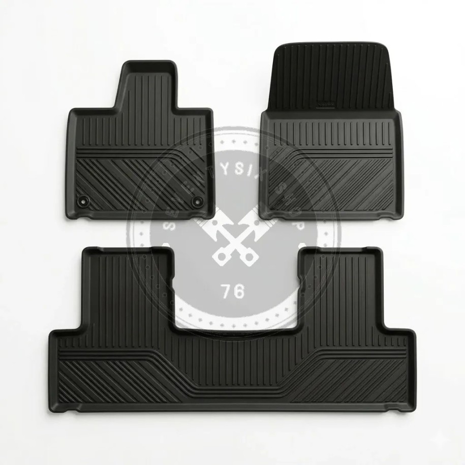 Volvo 80013531 Rubber Floor Mats for EX60 – Waterproof Bowl Mat