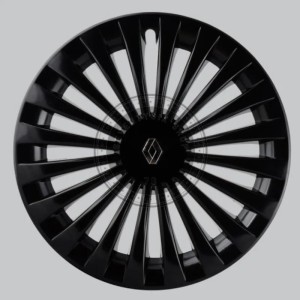 Renault 14" NOKA 7711943957 fényes fekete 4 db-os dísztárcsa készlet