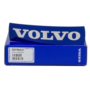 Volvo gyári alkatrészek, Volvo 30796427 135x33 mm hűtőrács embléma.