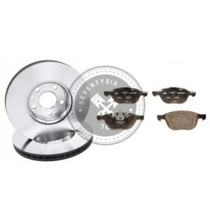 Volvo gyári fék csomag Volvo V40 modellekhez, 31400818, 32373149 fékbetét és tárcsa