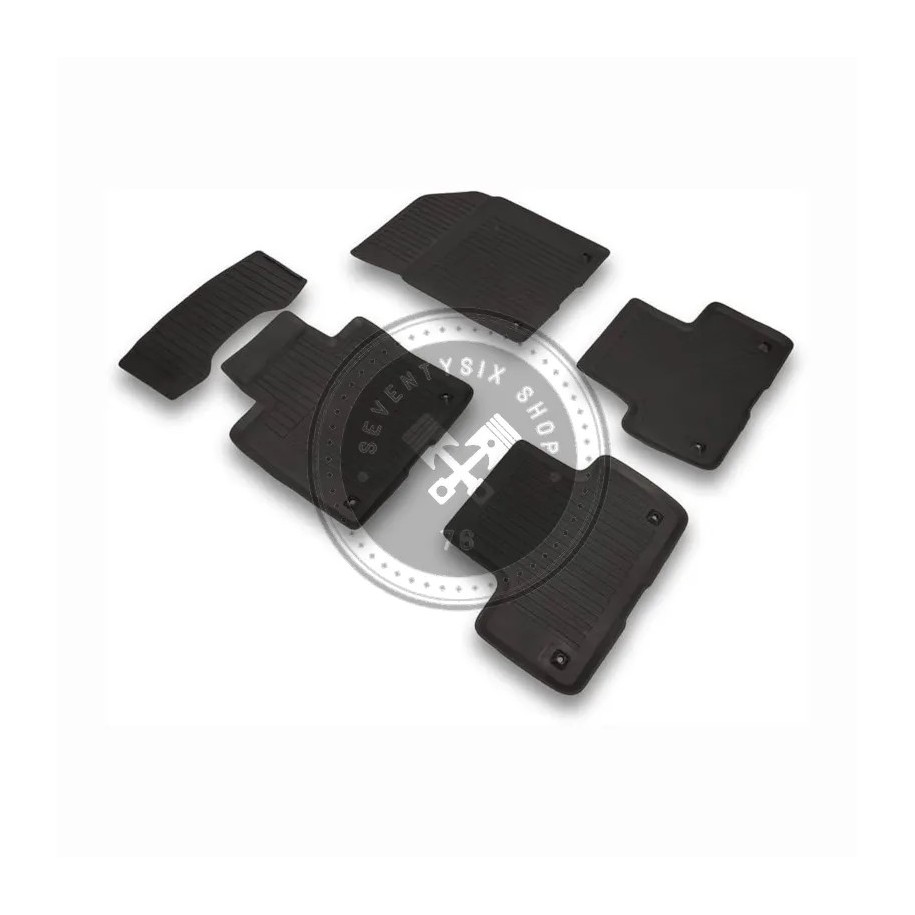 Volvo genuine parts, Volvo 32332378 black rubber mats for Volvo XC60