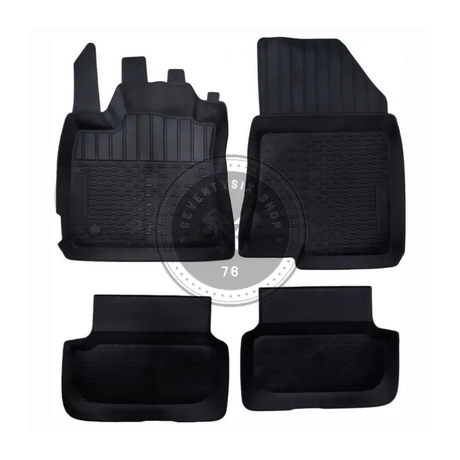 Dacia genuine parts, Dacia 749026630R rubber mats for Dacia Logan III